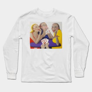 Card Players Long Sleeve T-Shirt